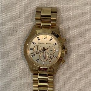 Michael Kors Large Layton Stainless Steel Watch